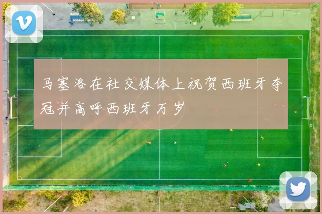 马塞洛在社交媒体上祝贺西班牙夺冠并高呼西班牙万岁